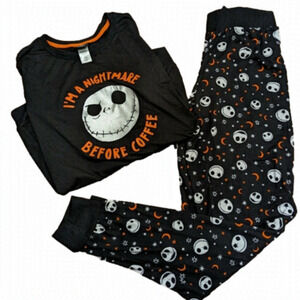 DISNEY Nightmare before Christmas, Jack skellington Pajamas woman's Sz XS